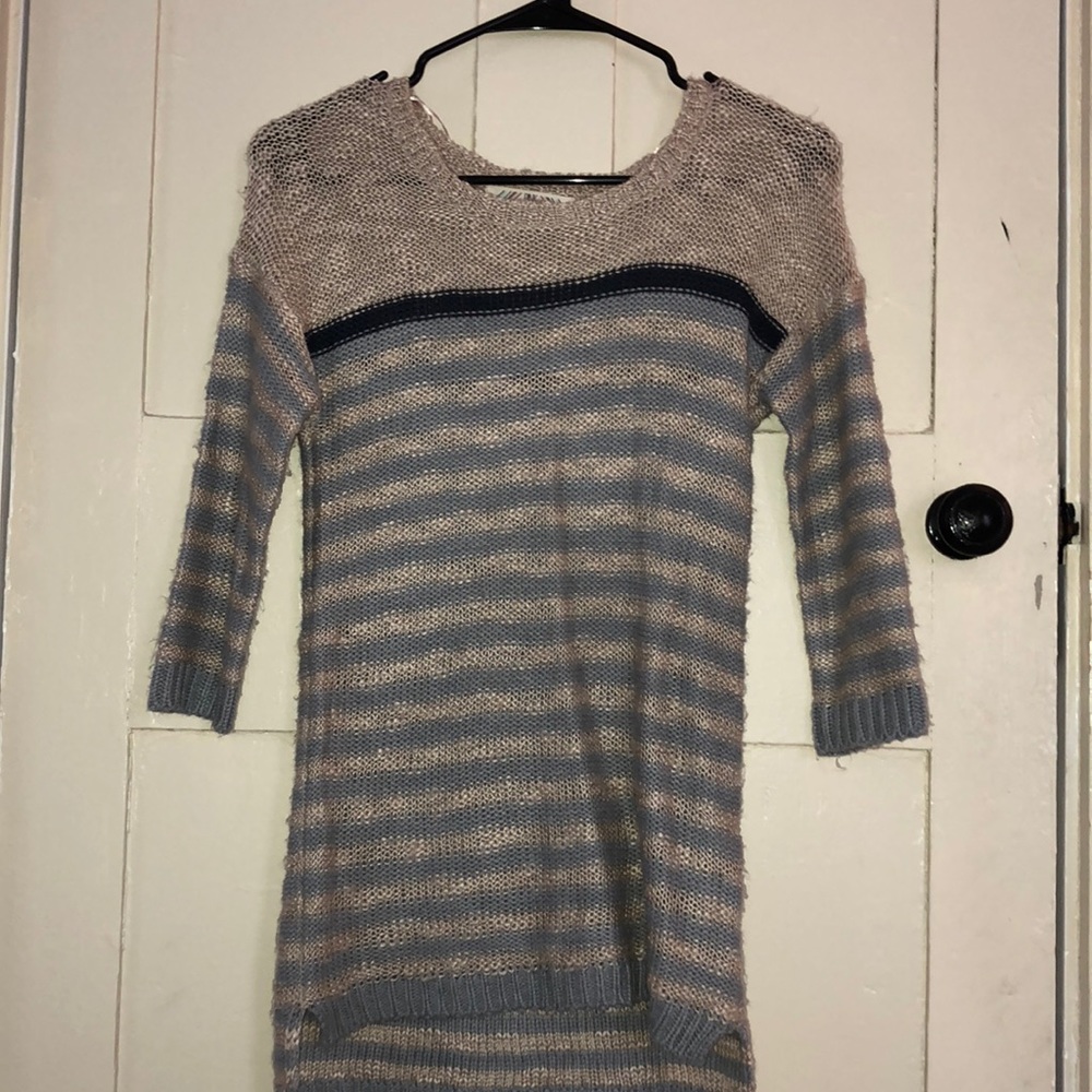 “Pink Rose” Sweater Tunic